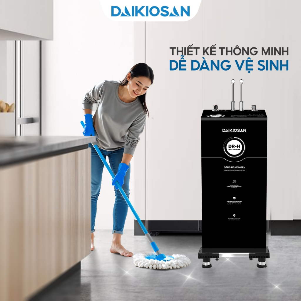 Chân Kê Máy Lọc Nước DVCK-00001 Điều Chỉnh 30–46CM Khung Inox Dày, Cao 12CM - Điện Máy Linh Đan | BigBuy360 - bigbuy360.vn