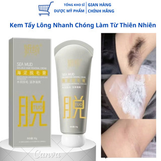 Kem tẩy lông lành tính, an toàn cho da, làm sạch nhanh chóng, không gây kích ứng da