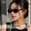 Kính râm gọng vuông thời trang nam nữ chống tia UV chống nắng phong cách sang trọng T603