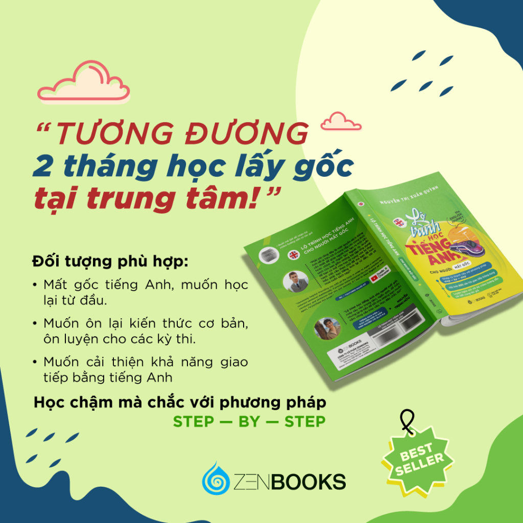 Sách - Giải Thích Ngữ Pháp Tiếng Anh và Lộ Trình Học Tiếng Anh - Từ Cơ Bản Đến Chuẩn Ngữ Pháp