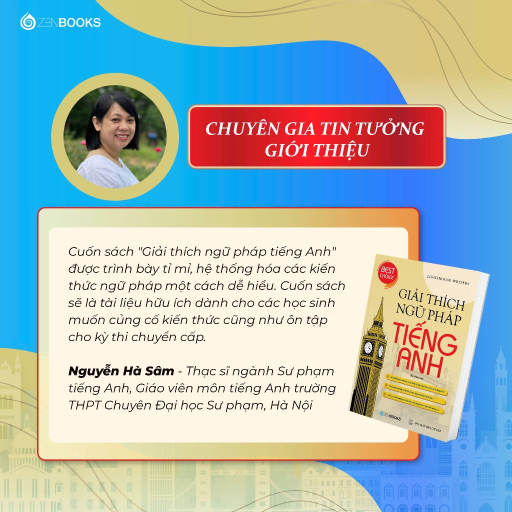 Sách - Giải Thích Ngữ Pháp Tiếng Anh và Lộ Trình Học Tiếng Anh - Từ Cơ Bản Đến Chuẩn Ngữ Pháp