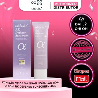 Kem Chống Nắng Ngăn Lão Hóa & Bảo Vệ Da Toàn Diện oh!oh! RK Defense Sunscreen