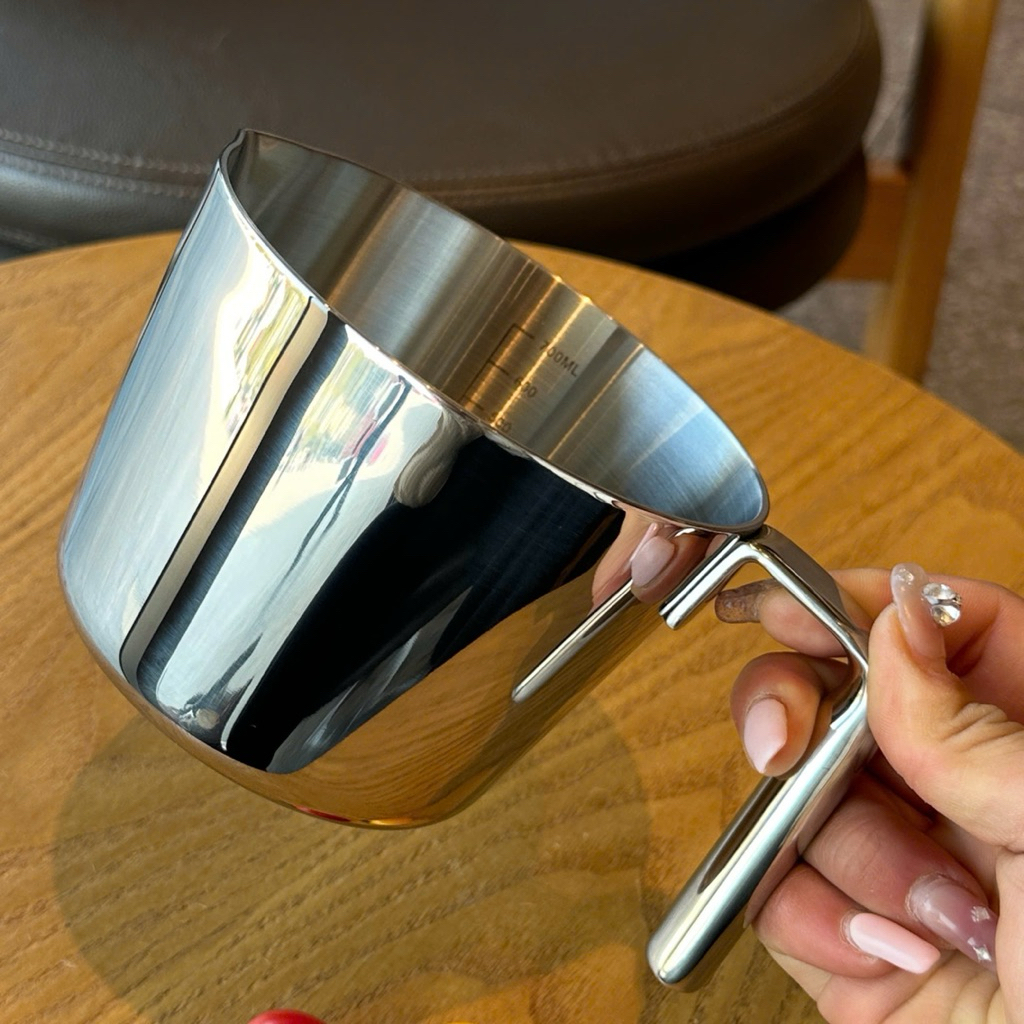 Ca đong rót đa năng 12cm inox18/10 Chockmen C817