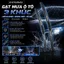Cần Gạt Mưa Ô Tô 3 Đoạn Silicone Cao Cấp KATERNAL | Gạt Nước Kính Xe Hơi Chống Ồn, Ôm Sát Kính, Ngàm Chữ U
