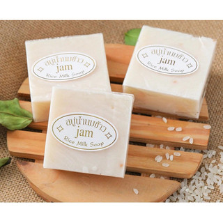 Xà bông cám gạo Jam Rice Milk soap Thái Lan