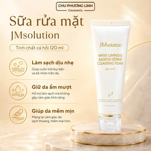 Sữa Rửa Mặt JM Solution Cá Hồi MP1584 – Làm Sạch Da, Phục Hồi Và Cấp Ẩm Chuyên Sâu Cho Làn Da Yếu, Khô, Nhạy Cảm
