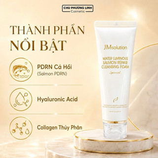 [Mua 1 tặng 1] Sữa rửa mặt trứng cá hồi JM Solution CB0380