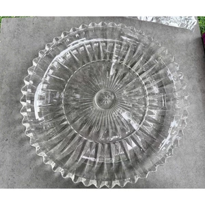 DĨA THỦY TINH TRÒN 29CM CÓ HỘP DÀY DẶN