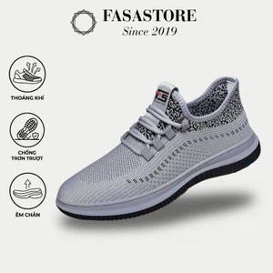 Giày thể thao nam mới 2026, Giày nam FASASTORE vải lưới thoáng khí, Đế cao su êm chân, bền đẹp
