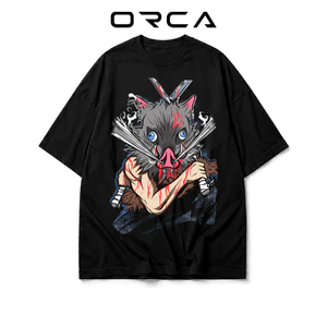 Áo thun Orca in hình Hashibira Inosuke Demon Slayer - Vải Cotton cao cấp - ORCA154