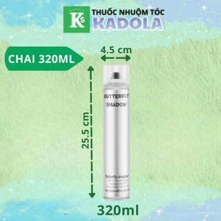 Keo Xịt Tạo Kiểu Tóc Nam Nữ 150ml 320ml 600ml  BUTTERFLY SHADOW Keo Bạc - [Chính Hãng] | Thuốc nhuộm tóc Kadola