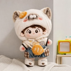 Đồ cho búp bê, gấu bông búp bê, outfit doll 20cm, quần áo búp bê 20cm, trang phục búp bê bông đáng yêu