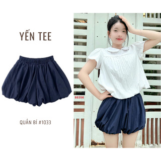 Quần bí chất gió mềm form xinh cạp chun, đi chơi dạo phố, dễ phối đồ phong cách học sinh Yến Tee #1033