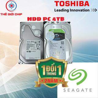 Ổ cứng HDD Western/Seagate/Toshiba 1TB*2TB**3TB*4TB*6TB (3.5 inch/Sata 3) l camera & PC like new Bảo hành 24 tháng