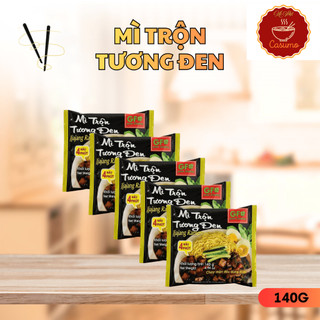 Mì Trộn Tương Đen Jijang Ramen 140gr – Thùng 20 Gói | Sợi Dai Ngon, Đậm Vị Hàn Quốc-Mì Việt Casumo