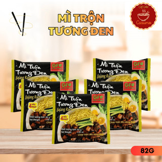 Mì Trộn Tương Đen NEW WAY 82g Thùng 20 Gói – Mì Ăn Liền Đậm Vị, Sợi Dai Ngon- Mì Việt Casumo