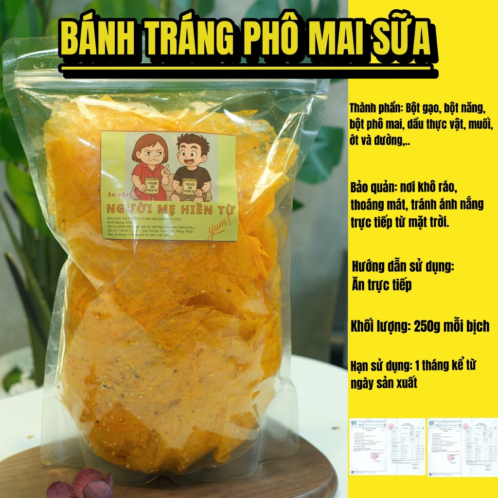 250gr-500gr BÁNH TRÁNG NGƯỜI MẸ HIỀN TỪ