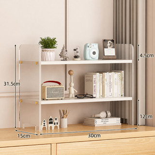 Kệ Bày Đồ Để Bàn, Kệ Mỹ Phẩm, Kệ Đựng Ly Cốc Mica Trong Suốt Kệ Sách Decor Phòng Ngủ Bàn Làm Việc