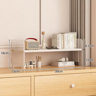 Kệ Bày Đồ Để Bàn, Kệ Mỹ Phẩm, Kệ Đựng Ly Cốc Mica Trong Suốt Kệ Sách Decor Phòng Ngủ Bàn Làm Việc