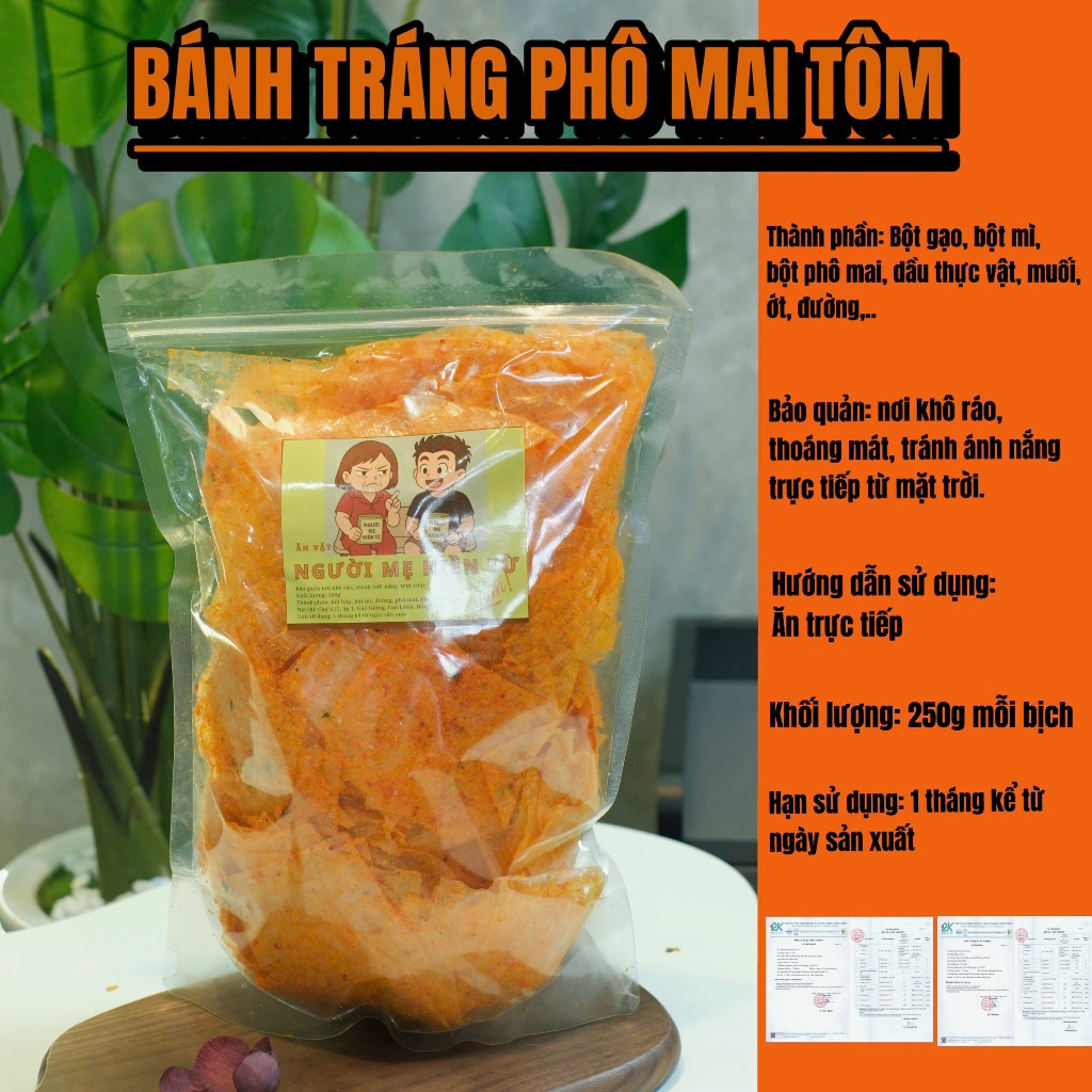 250gr-500gr BÁNH TRÁNG NGƯỜI MẸ HIỀN TỪ