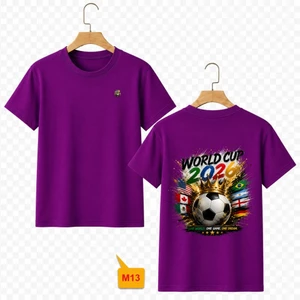 ÁO THUN UNISEX "WORLD CUP 2026" IN LƯNG – THIẾT KẾ THỜI TRANG THEO GU RIÊNG CỦA BẠN!