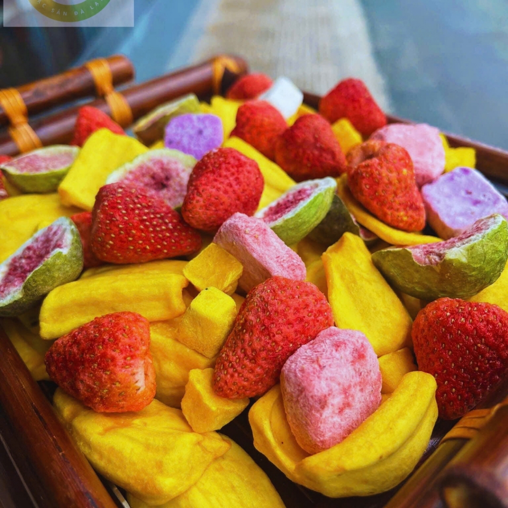 TRÁI CÂY SẤY THĂNG HOA AMAI LOẠI 1 - NGON TRÒN VỊ- NGỌT TỰ NHIÊN - ĂN VẶT HEALTHY