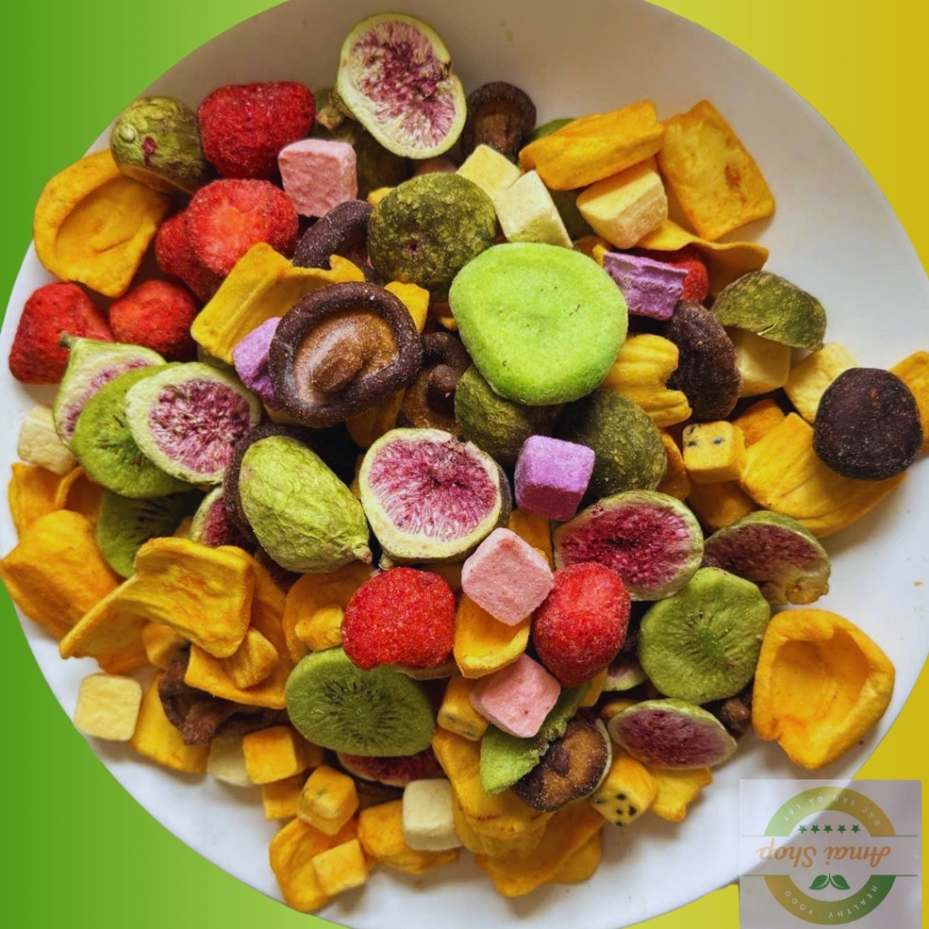 TRÁI CÂY SẤY THĂNG HOA AMAI LOẠI 1 - NGON TRÒN VỊ- NGỌT TỰ NHIÊN - ĂN VẶT HEALTHY