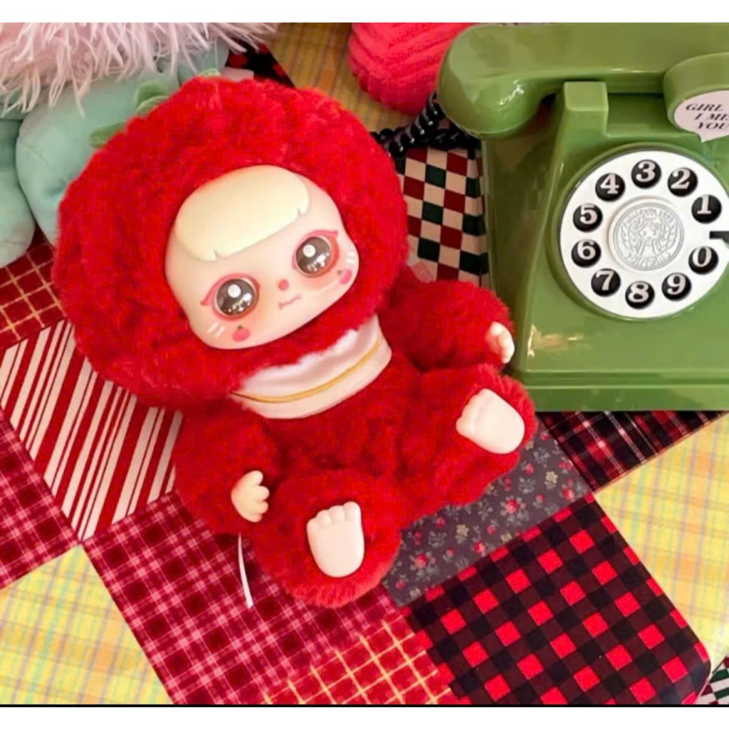 Blind box túi mù móc khoá gấu bông trái cây GUAILA TOYS 20cm, gấu bông dễ thương đồ chơi cho bé hộp mù