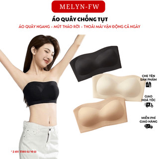 Áo lót áo quây chống tụt MELYN-FW áo ngực không dây thoải mái không trượt, nâng ngực, phù hợp với mọi trang phục hở vai