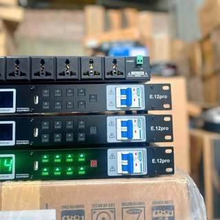 Bộ Quản Lý Nguồn ETC E12 Pro, Automat Tự Ngắt, Chống Chập, Chống Sốc Điện Bảo Vệ Dàn Âm Thanh.