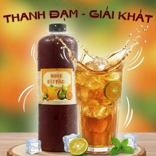 NƯỚC CỐT TẮC ĐƯỜNG PHÈN, NƯỚC CỐT TẮC PHA TRÀ 500ML DÙNG THỬ TIẾT KIỆM