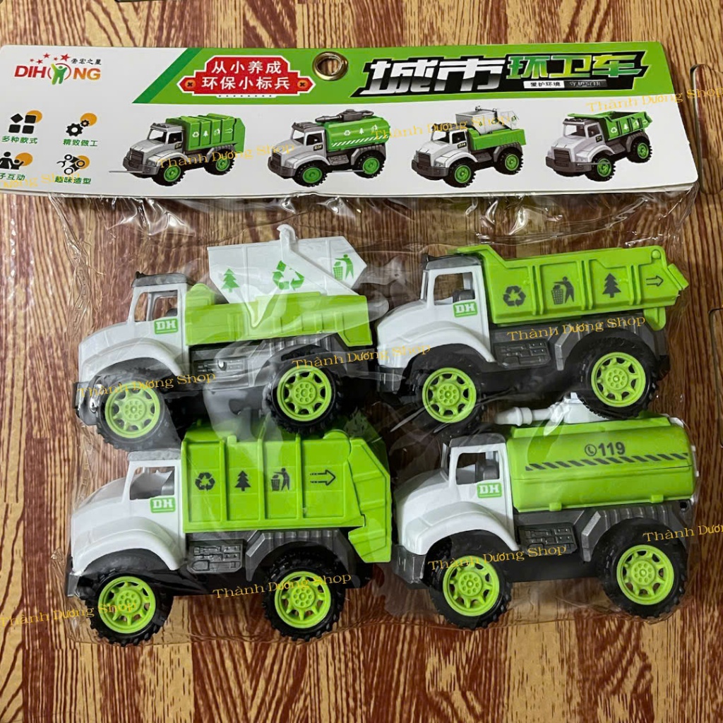XE CÔNG TRÌNH ĐIỀU KHIỂN TỪ XA RC – CẦN CẨU & XE RÁC, XE BỒN SIÊU NGẦU CHO BÉ