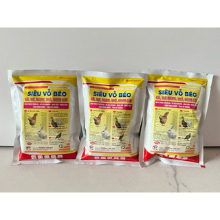 Siêu vỗ béo gói 200g 400g 500g Gà,vịt,ngan,thỏ,chim cút