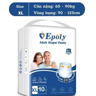 IPALY Combo 6 bịch 60 bỉm quần Người Lớn, phù hợp trọng lượng 35-90kg