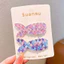 Kẹp tóc đuôi cá đính sequin, kẹp tóc dễ thương phụ kiện tóc kiểu Hàn Quốc, kẹp tóc BB đính đá lấp lánh