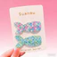 Kẹp tóc đuôi cá đính sequin, kẹp tóc dễ thương phụ kiện tóc kiểu Hàn Quốc, kẹp tóc BB đính đá lấp lánh