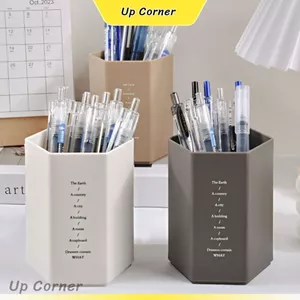 Ống Đựng Bút - Cọ Trang Điểm Tối Giản Hình Lục Giác 102x83mm