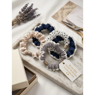 Quà Tặng Nàng: Bộ Dây Buộc Tóc Scrunchies Handmade (Mix Màu Ngẫu Nhiên) – Dành Riêng Cho Khách Hàng Nàng Thơ Shoes