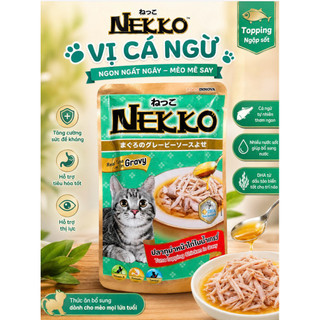 🐱 Pate Cá Ngừ Nekko gói 70G dành cho mèo mọi lứa tuổi🐱
