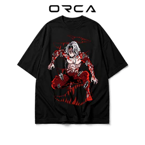Áo thun Orca in hình Kibutsuji Muzan Demon Slayer - Vải Cotton cao cấp - ORCA160
