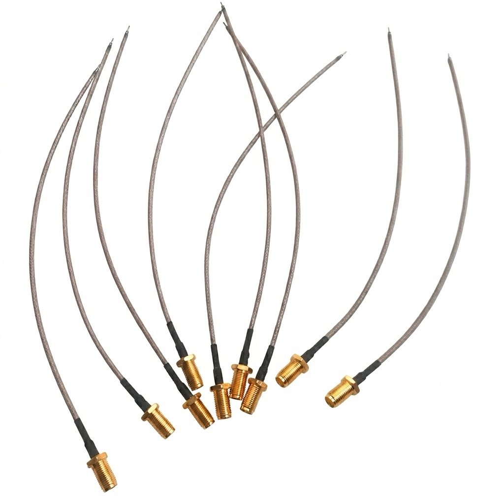 RP-SMA Female [Đực] có kim, Dây cho Anten 2.4Ghz