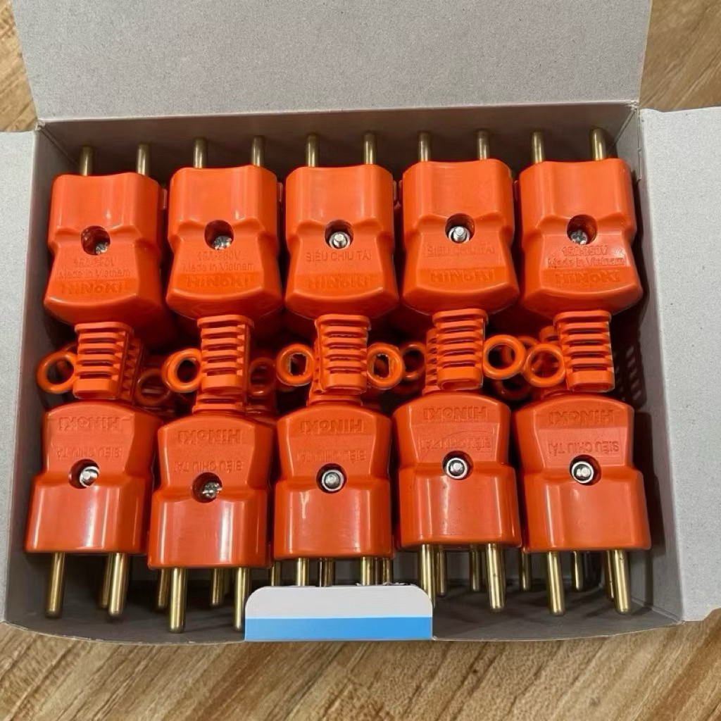 Combo 5/10/20 Phích Cắm HINOKI Không Dây Chịu Tải 3000W – Chống Cháy Chống Vỡ Chân Đồng Cao Cấp