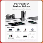[Hỏa Tốc] Sạc Dự Phòng Anker Zolo 25.000mAh 165W - Tích Hợp 2 Cáp USB-C Rút Gọn, Màn Hình Thông Minh - A1695 — ảnh 5