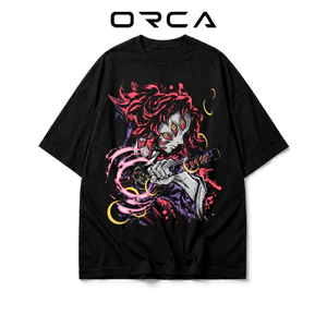 Áo thun Orca in hình Kokushibo Demon Slayer - Vải Cotton cao cấp - ORCA172
