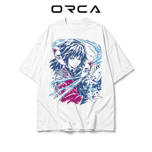 Áo thun Orca in hình Tomioka Giyuu Demon Slayer - Vải Cotton cao cấp - ORCA174