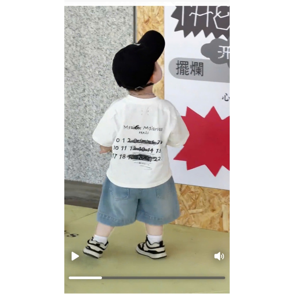 Set Bộ Bé Trai Cá Tính – Áo Thun(vải cottong) và Quần Short Jean Ống Rộng,(từ10 đên 30kg,(từ 1 đên 12 tuôi)