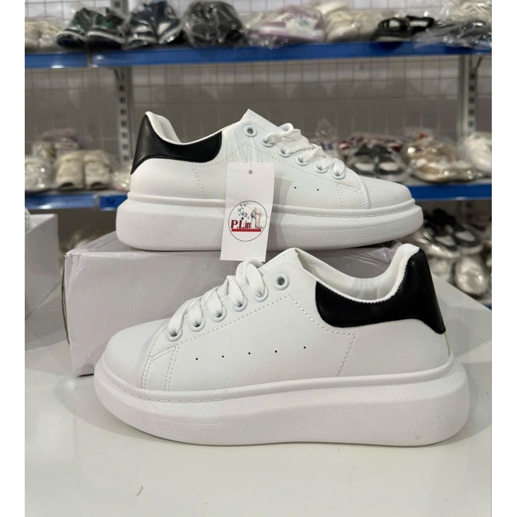 99K [Size 36-44] - Fullbox Giày thể thao Cặp đôi, Nam, Nữ màu trắng, phong cách trẻ trung, năng động, dễ Mix đồ.