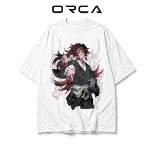 Áo thun Orca in hình Kokushibo Demon Slayer - Vải Cotton cao cấp - ORCA177