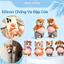 Miếng Dán 3D Shiba Inu Squishy Giảm Stress - Chặn Cửa Chống Va Đập Tường, Tủ Lạnh & Trang Trí Điện Thoại, Máy Tính