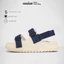 SANDANI Dép Sandal Nữ Quai Ngang Đế Êm Chống Trượt, Dây Dù, Màu Xanh Navy - BẢO HÀNH 1 NĂM